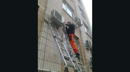 Монтаж кондиционеров под 
